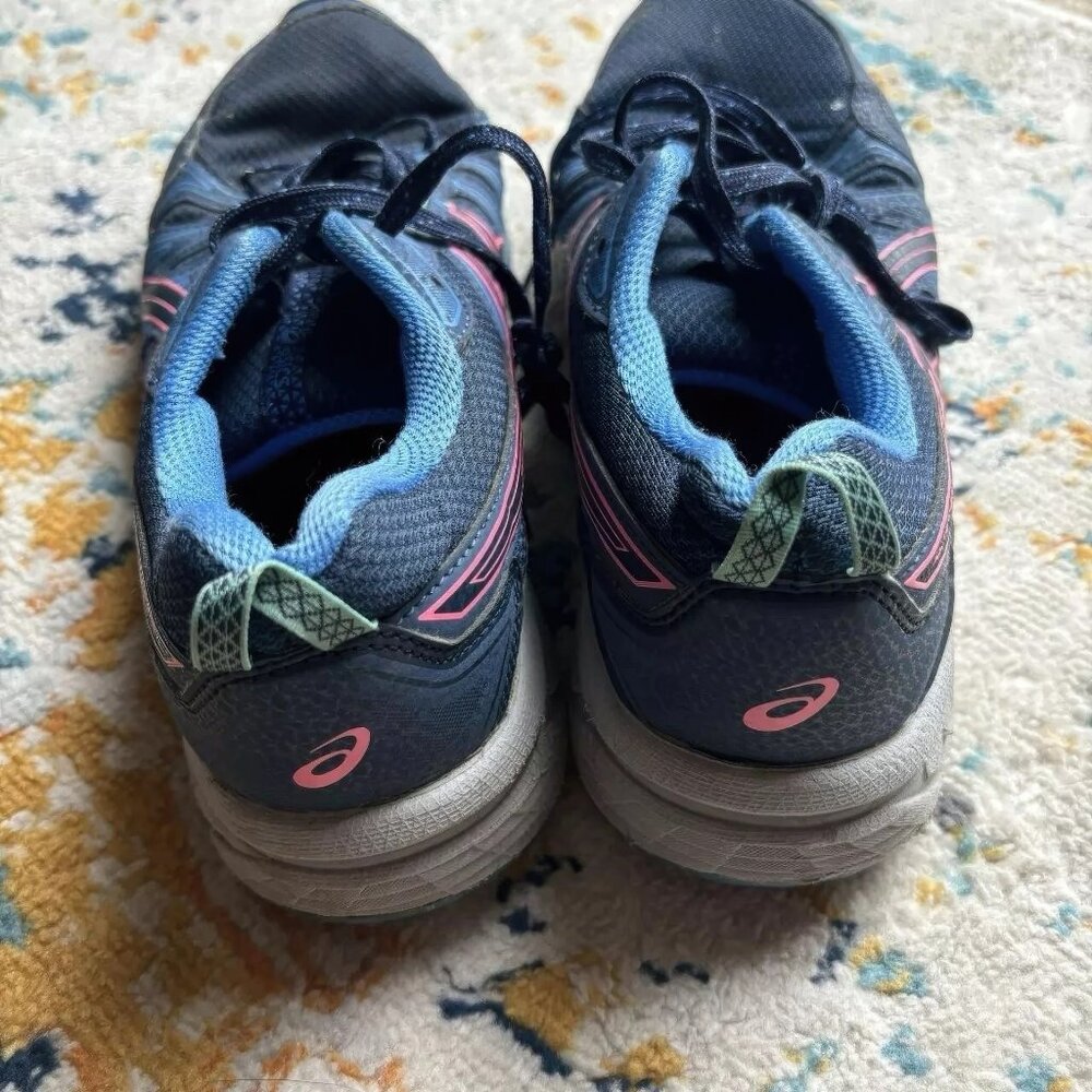 Women’s Asics Running Sneakers Size 9 Blue Sneakers - Picture 2 of 5